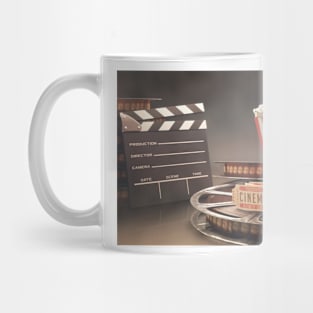 Movie objects, illustration (F010/7797) Mug